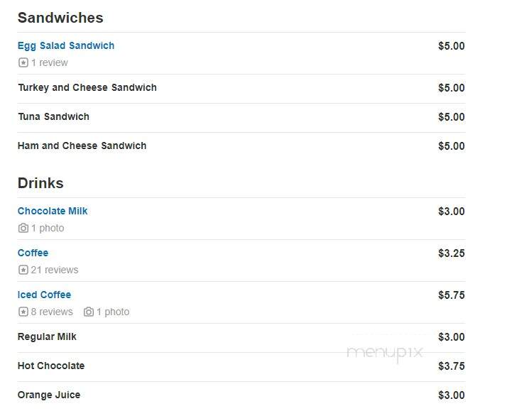 Rainbow Donuts - West Covina, CA menu_pic