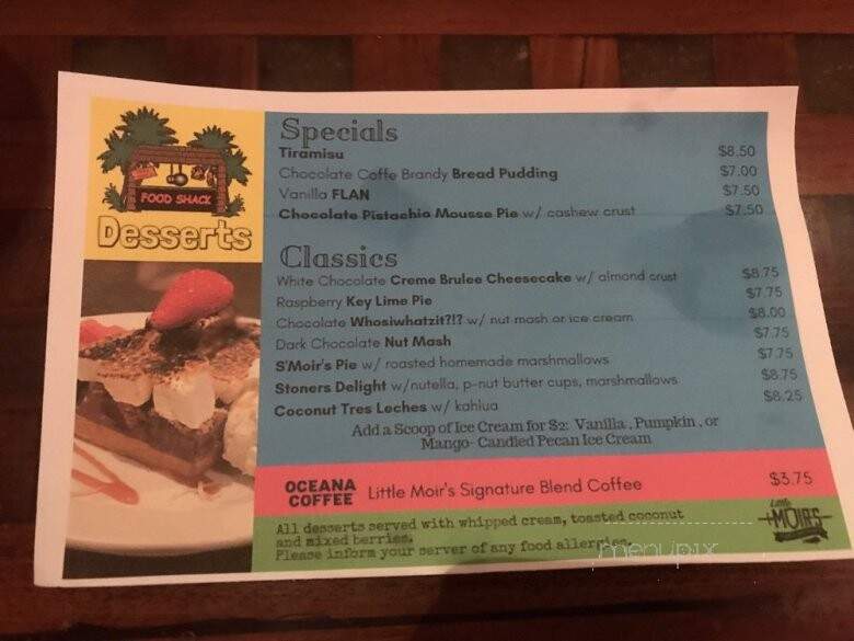 Food Shack - Jupiter, FL menu_pic
