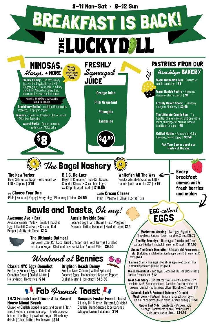 Lucky Dill Deli - Palm Harbor, FL menu_pic