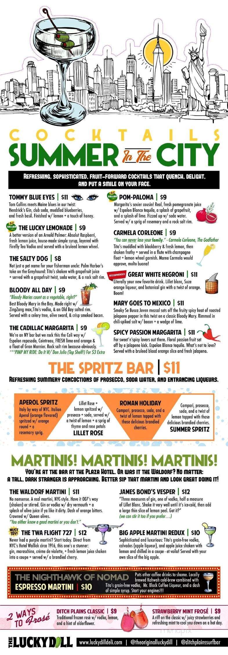 Lucky Dill Deli - Palm Harbor, FL menu_pic