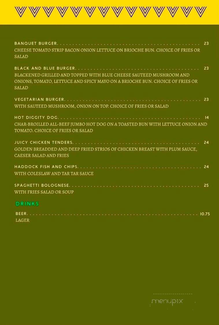 The Beacher Cafe - Toronto, ON menu_pic