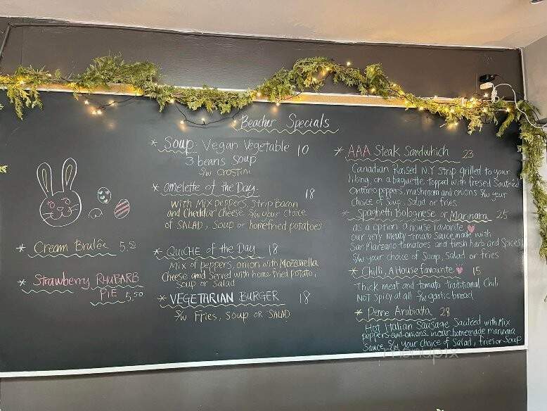 The Beacher Cafe - Toronto, ON menu_pic