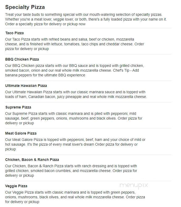 Casey's General Store - Coulterville, IL menu_pic