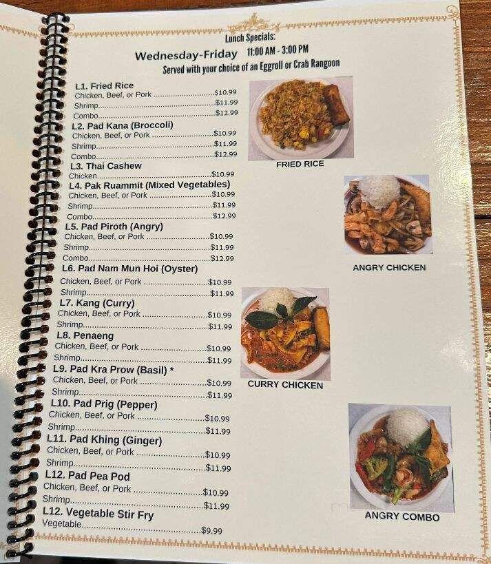 Nut Pob Restaurant Inc - Des Moines, IA menu_pic