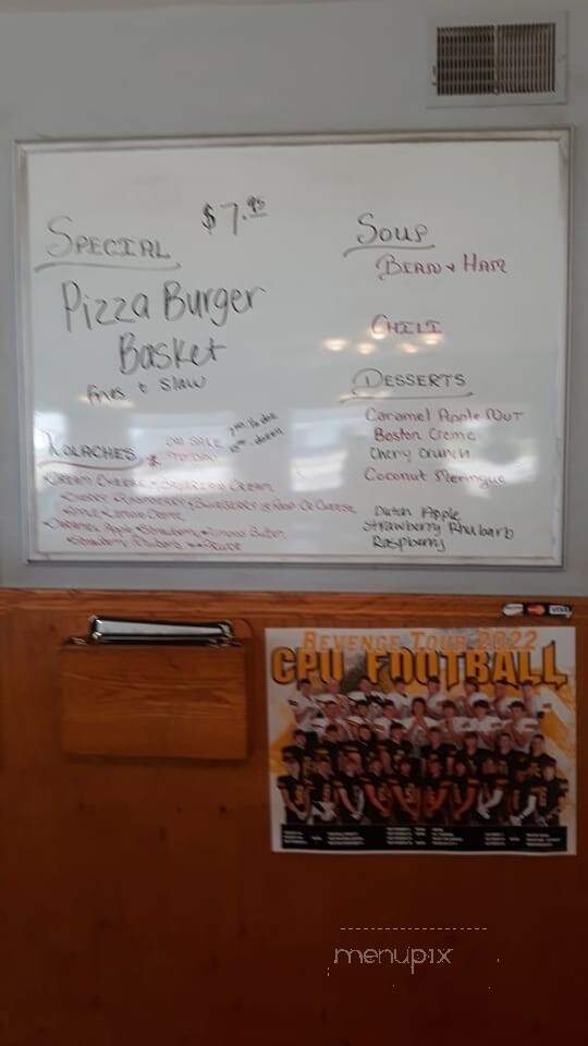 Joensy's Restaurant - Center Point, IA menu_pic