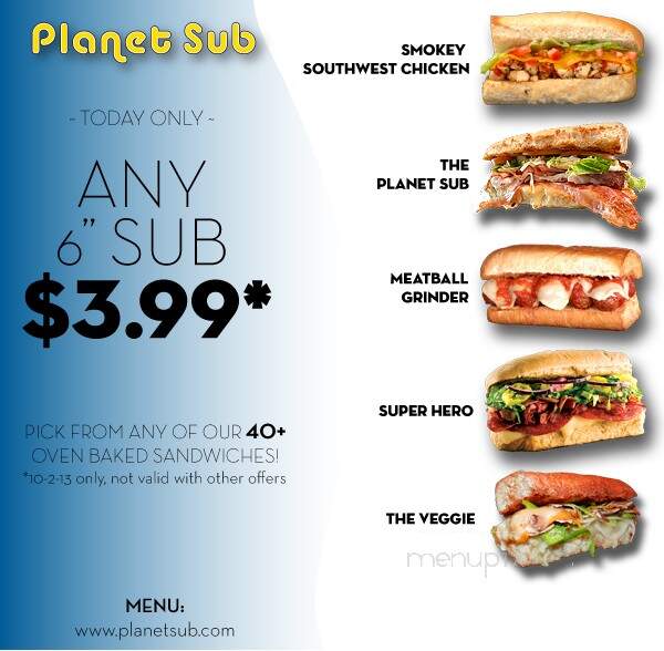 Yellow Sub - Lawrence, KS menu_pic