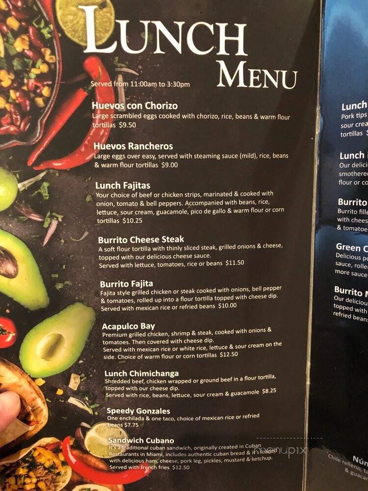 Dos Reales Mexican Restaurant - Overland Park, KS menu_pic