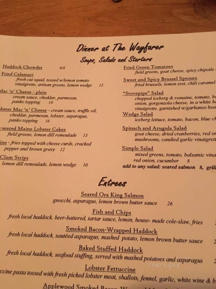 Wayfarer Restaurant - Kennebunkport, ME