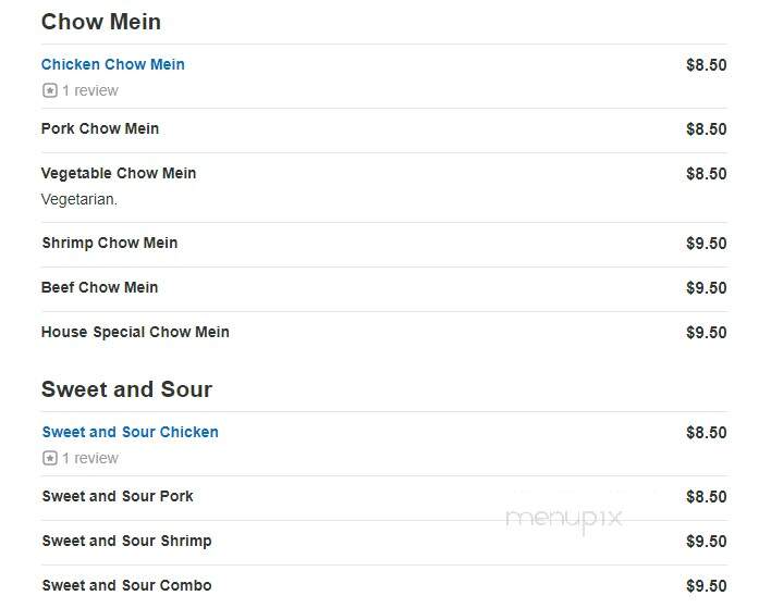 Magic Wok Chinese Restaurant - Dahlonega, GA menu_pic