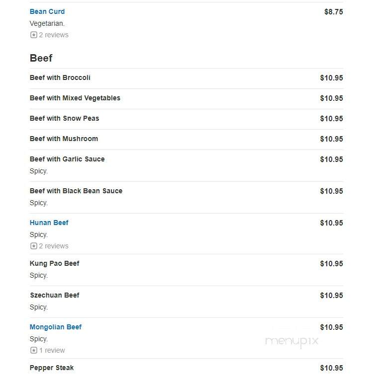 Magic Wok Chinese Restaurant - Dahlonega, GA menu_pic