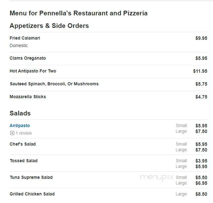 Pennella's Restaurant-Pizzeria - Passaic, NJ
