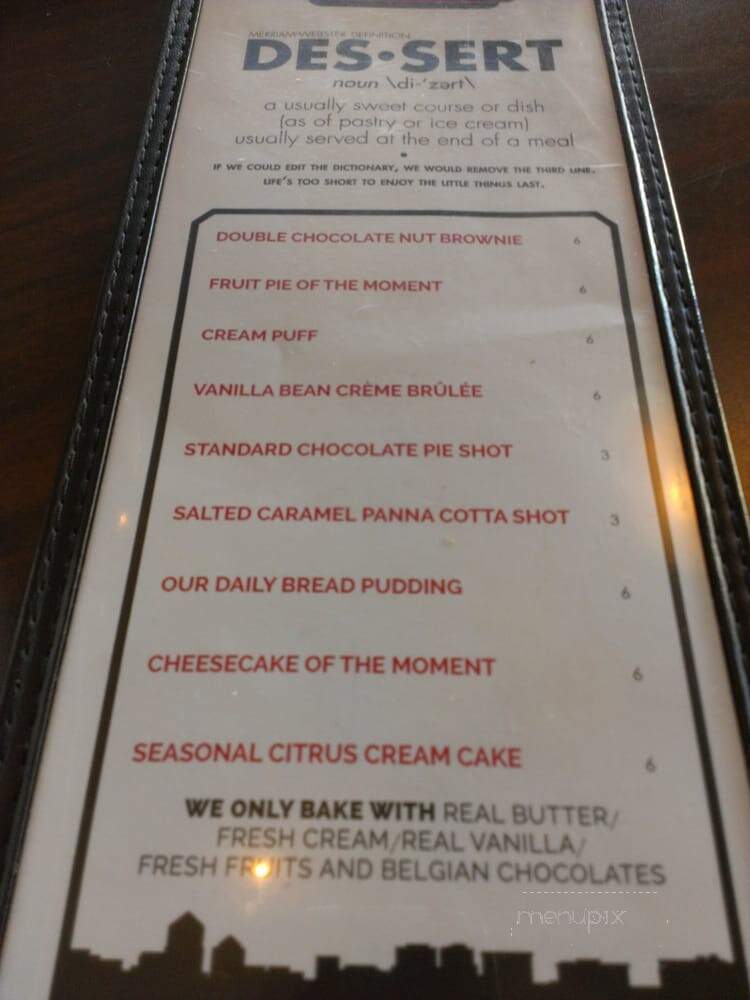 Standard Diner - Albuquerque, NM menu_pic