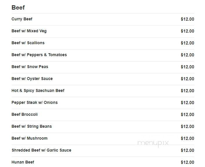 East Meets West - Rockaway Park, NY menu_pic