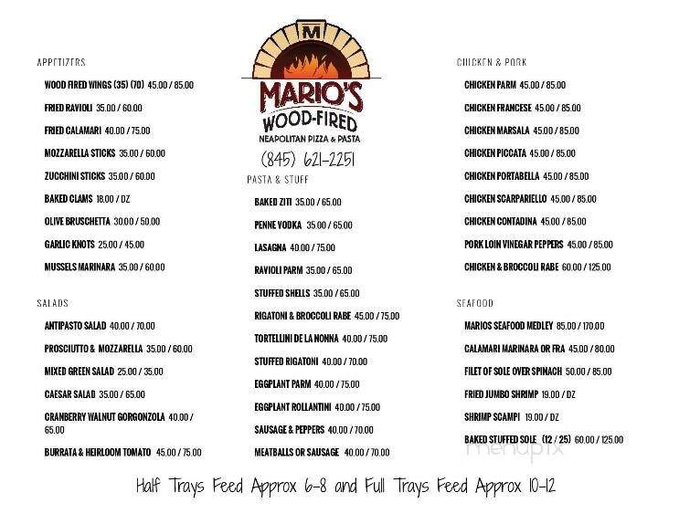 Mario's Restaurant & Pizza - Mahopac, NY