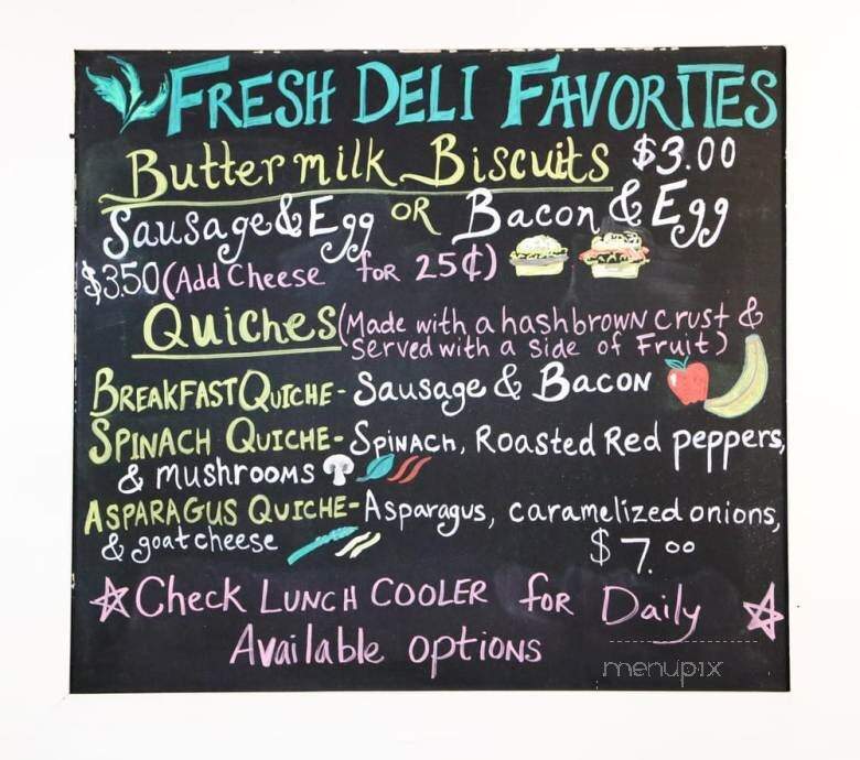 Common Ground - Beaufort, SC menu_pic