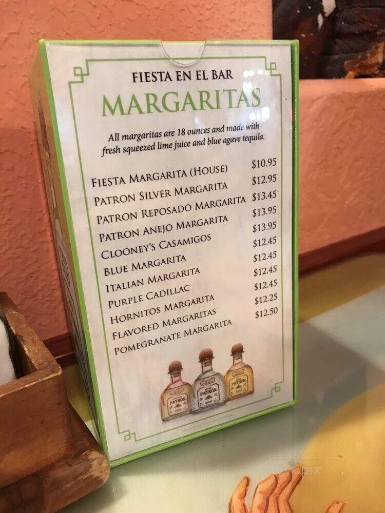Fiesta Mexicana - Moab, UT menu_pic