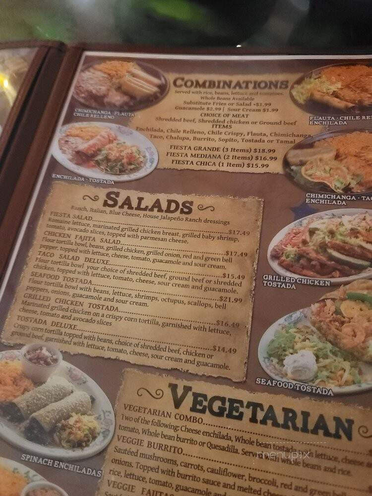 Fiesta Mexicana - Moab, UT menu_pic