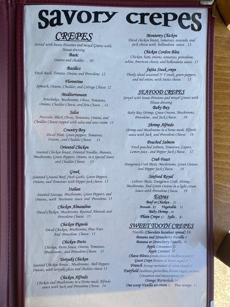 Crepes N More - Fairfield, CA