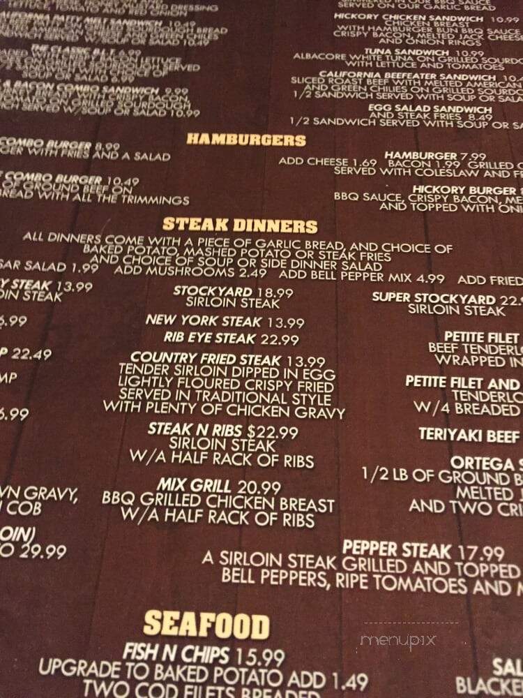 Tenderloin - La Verne, CA menu_pic