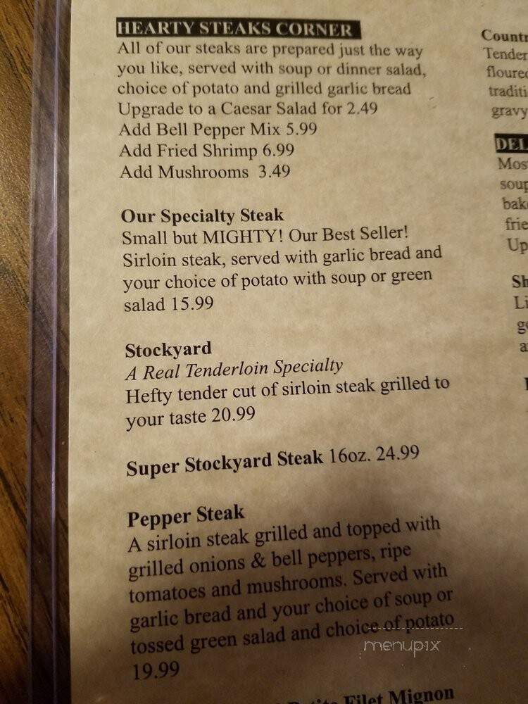 Tenderloin - La Verne, CA menu_pic