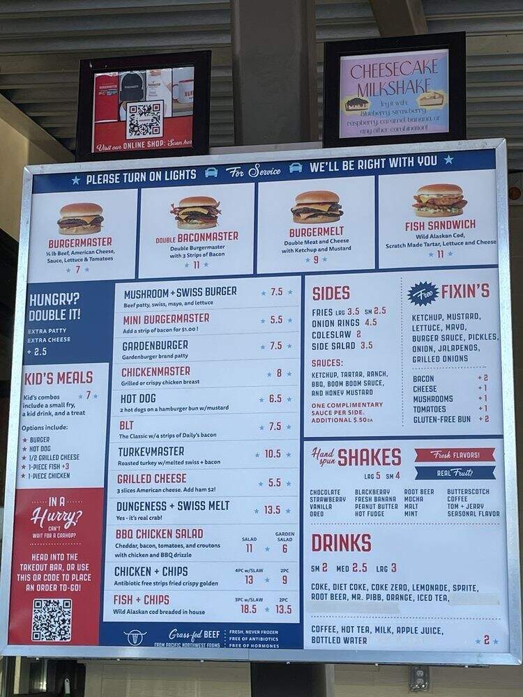 Burger Master - Mount Vernon, WA menu_pic