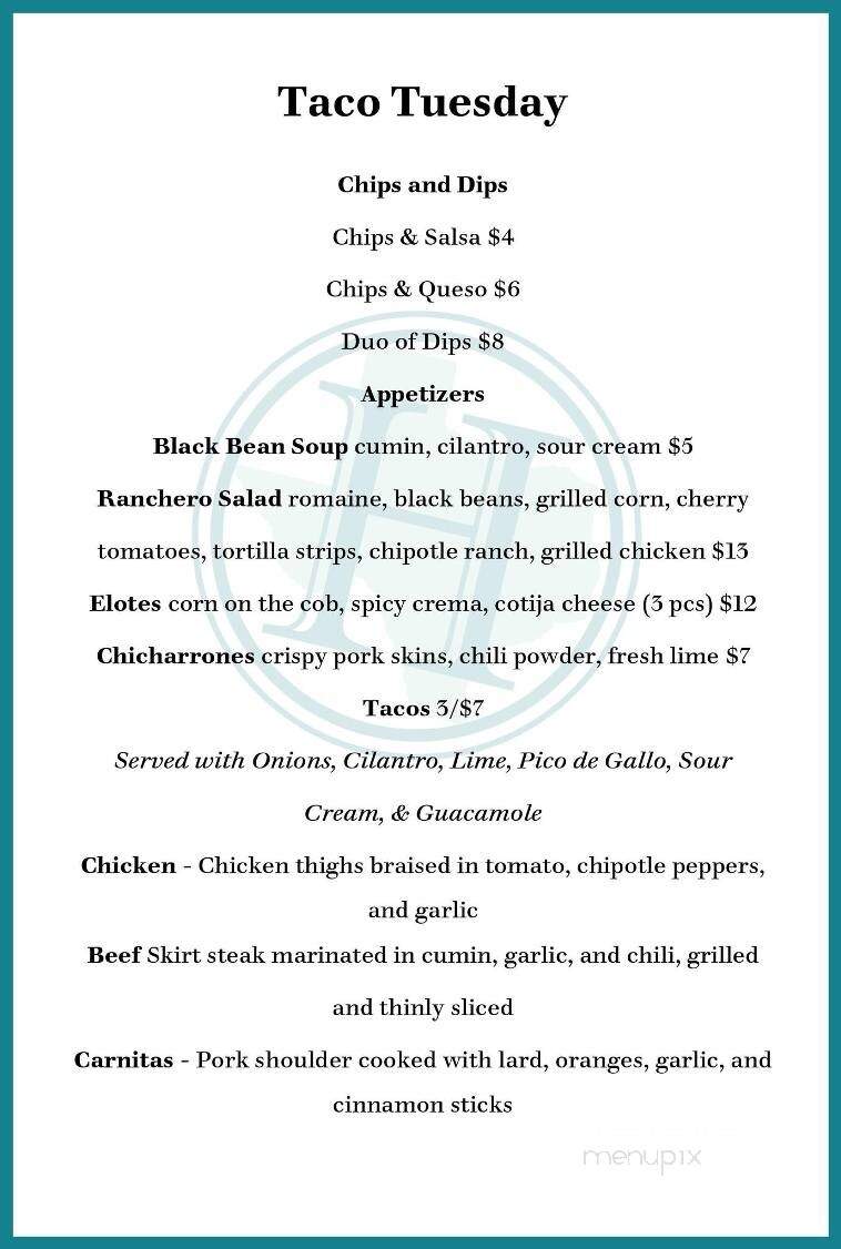 The Hideout Grill - Brownwood, TX menu_pic