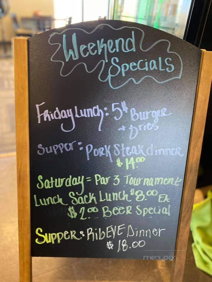 Par IV Restaurant & Lounge - David City, NE menu_pic
