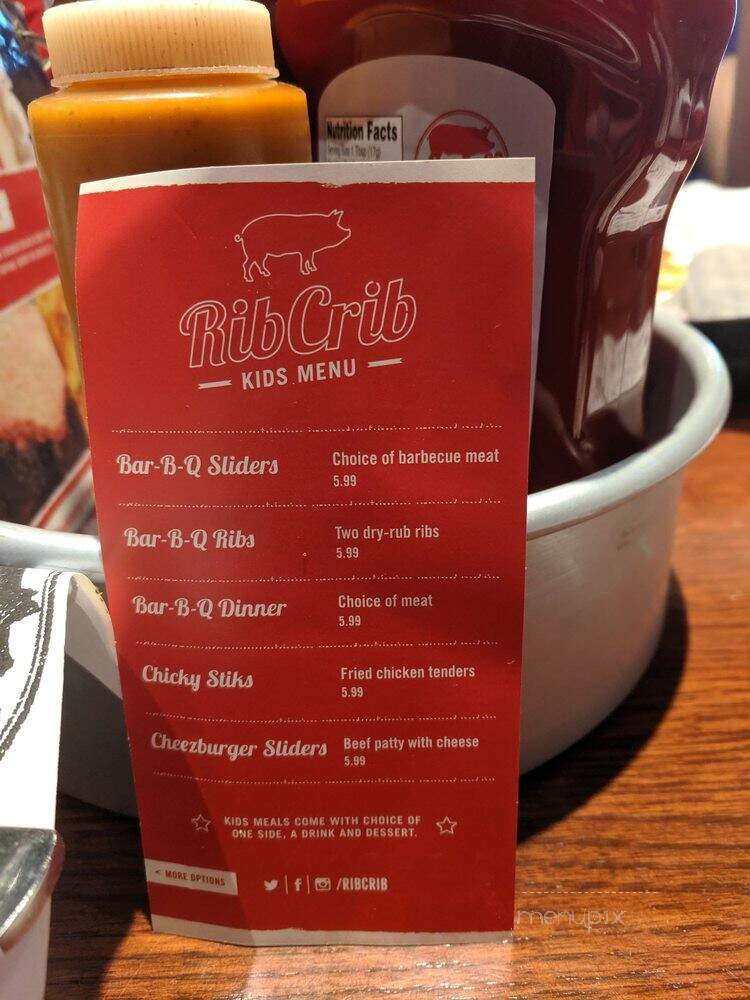 Rib Crib - Ponca City, OK menu_pic