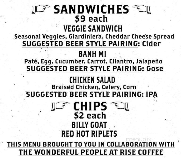 Gezellig - St. Louis, MO menu_pic