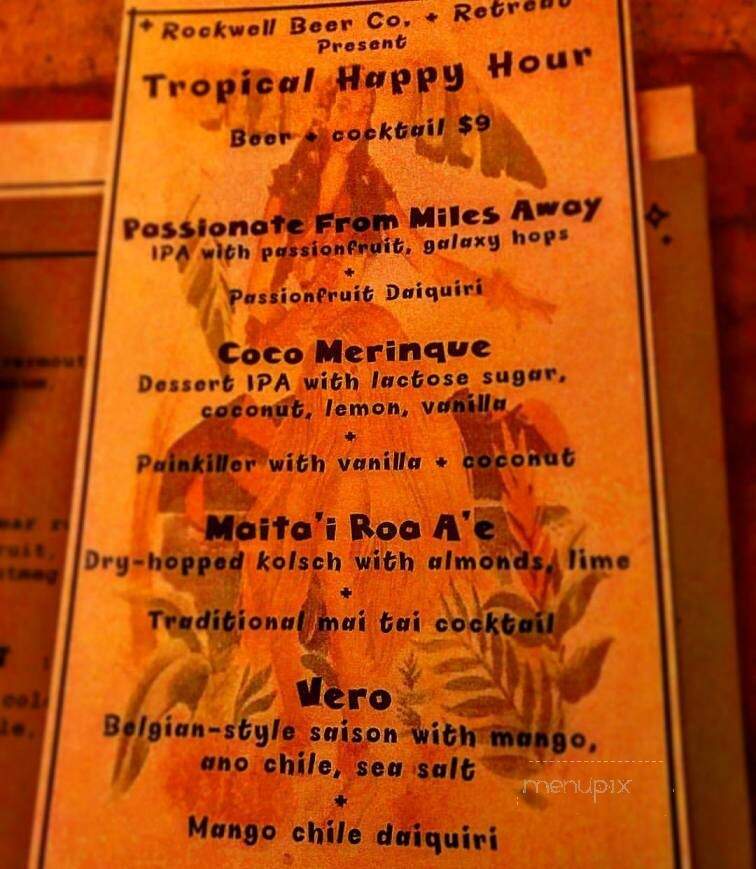 Gezellig - St. Louis, MO menu_pic