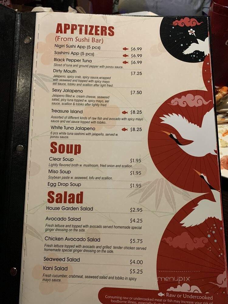 Tarouya - Greensburg, IN menu_pic