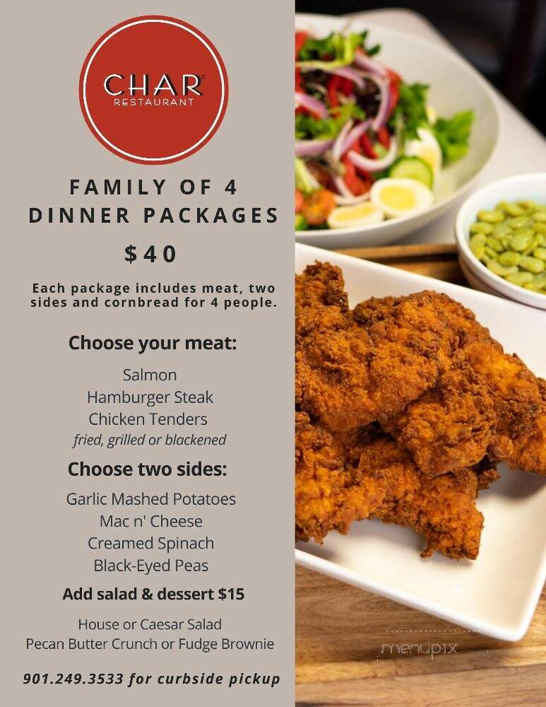 Char Restaurant - Memphis, TN
