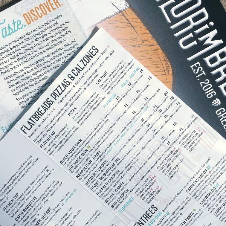 The Explorium Brewpub Southridge - Greendale, WI menu_pic
