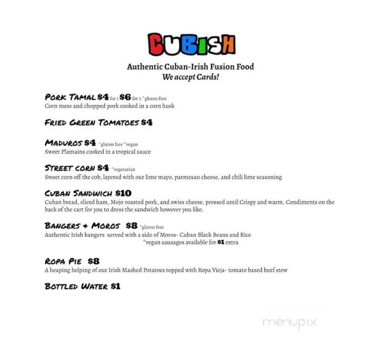 Round 6 Brewing - Maryville, TN menu_pic