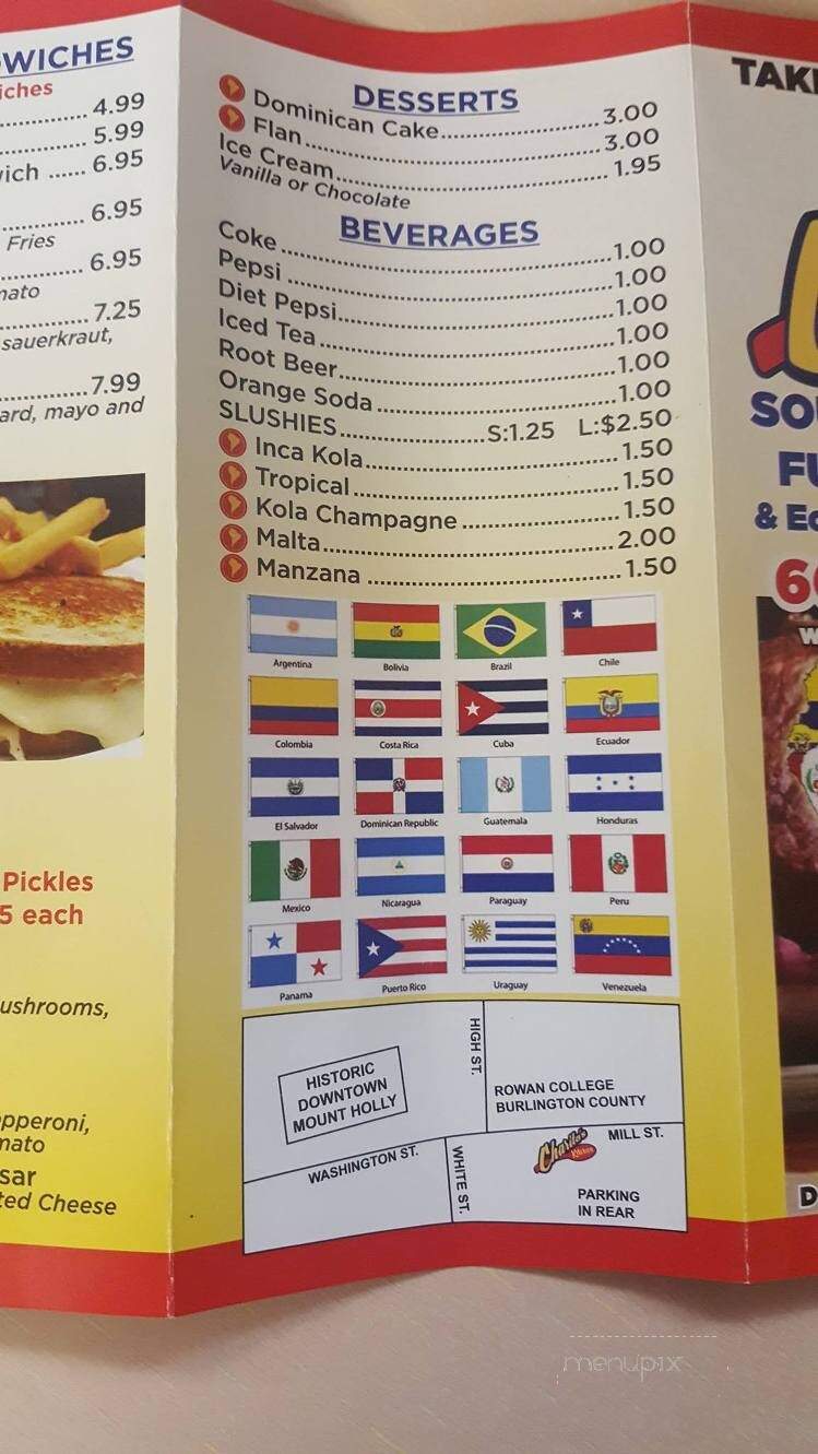 Charito's kitchen - Mount Holly, NJ menu_pic