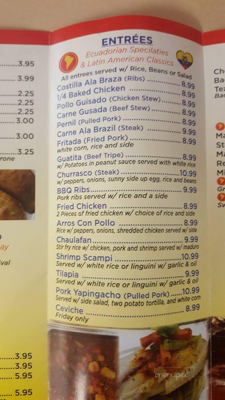 Charito's kitchen - Mount Holly, NJ menu_pic