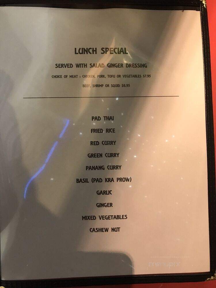 Rice & Noodle Thai Restaurant - Palm Beach Gardens, FL menu_pic