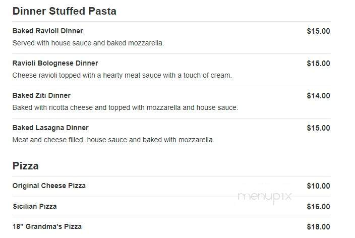 The Levee - Fairfield, CT menu_pic