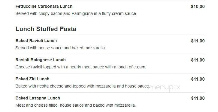 The Levee - Fairfield, CT menu_pic