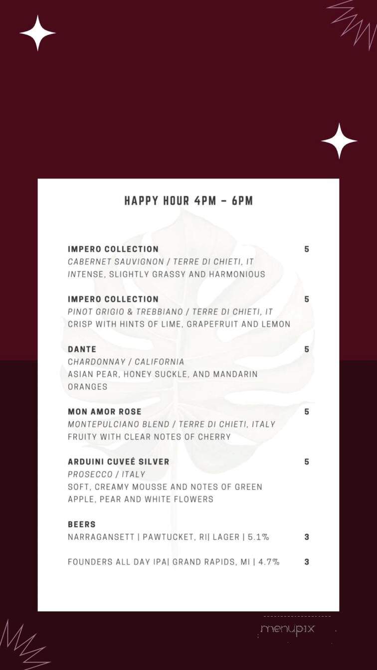 Wine Garden - Fort Lauderdale, FL menu_pic