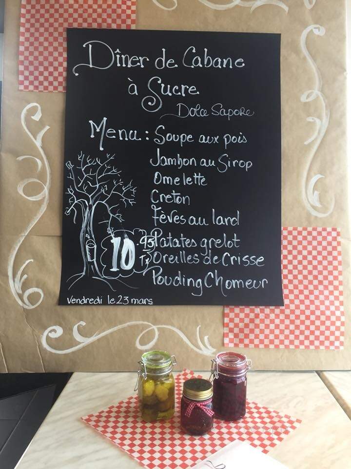 Dolce Sapore - Laval, QC menu_pic