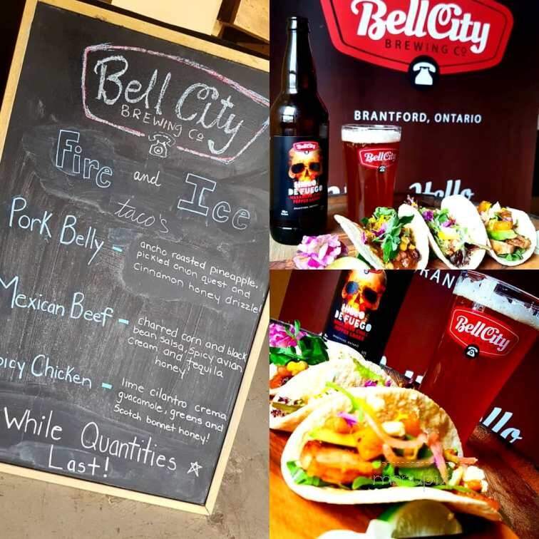 Bell City Brewing - Brantford, ON menu_pic