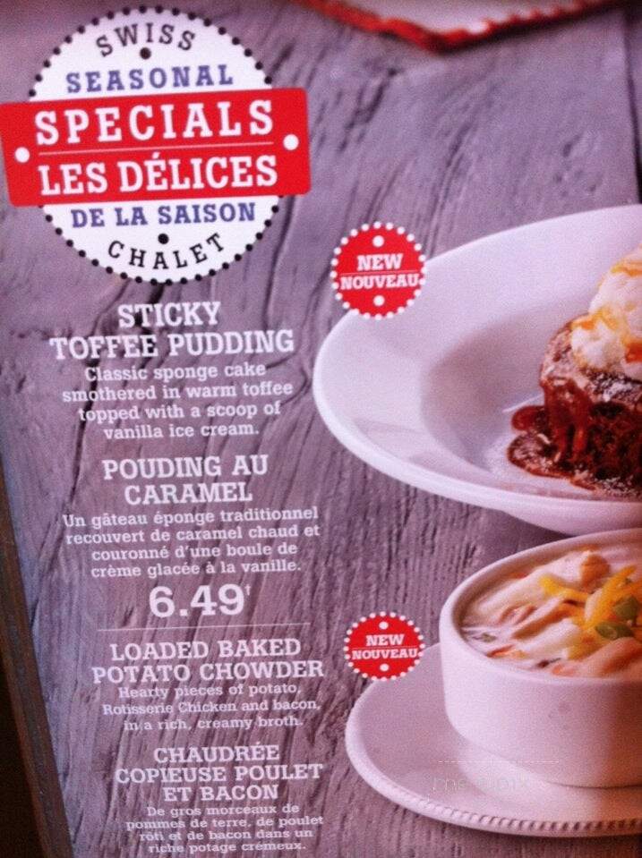 Swiss Chalet Rotisserie & Grill - Moncton, NB menu_pic