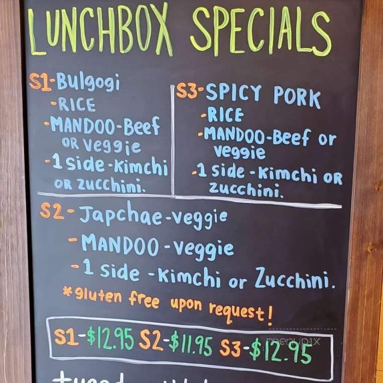 Sue's Korean Kitchen - Stratham, NH menu_pic