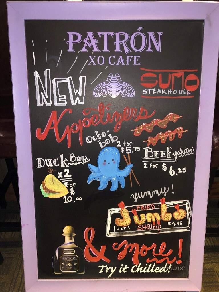Sumo Japanese Steakhouse & Sushi Bar - Holyoke, MA menu_pic