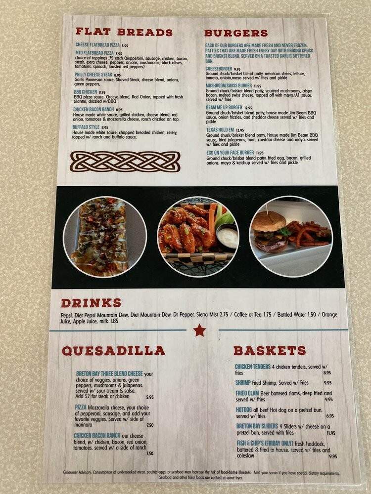 The Ironwood Grill - Leonardtown, MD menu_pic