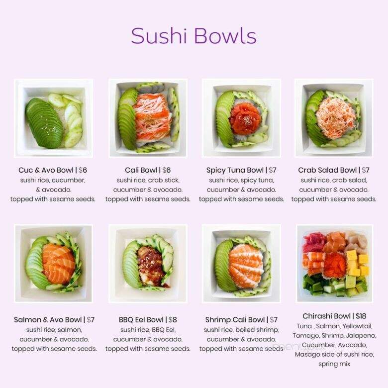 Goblin Sushi Bar - Clinton Township, MI menu_pic