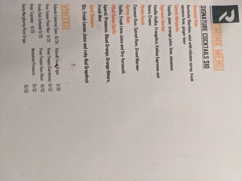 The Rail House 10803 - Pelham, NY menu_pic