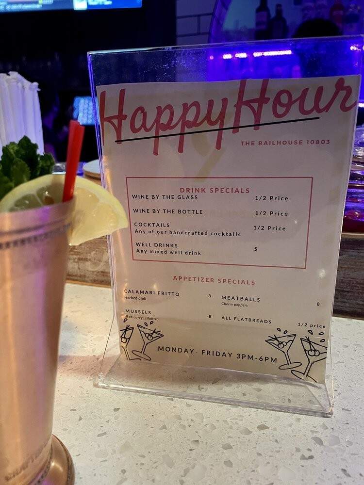 The Rail House 10803 - Pelham, NY menu_pic