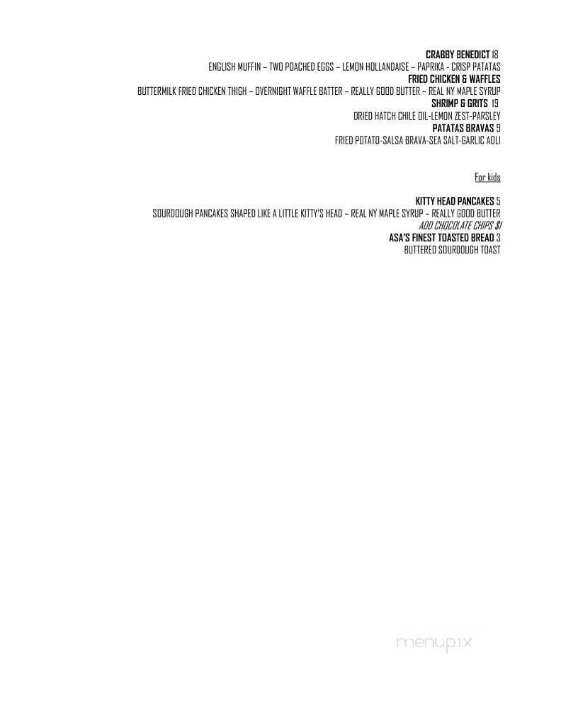 Ferona - Canandaigua, NY menu_pic